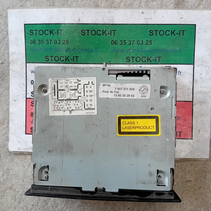 système de navigation ALFA ROMÉO 156 7 607 271 022