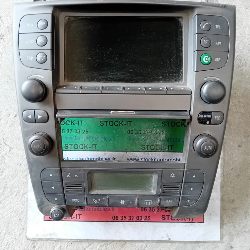 Lancia Thesis Console centrale, commande de multimédia  156037000