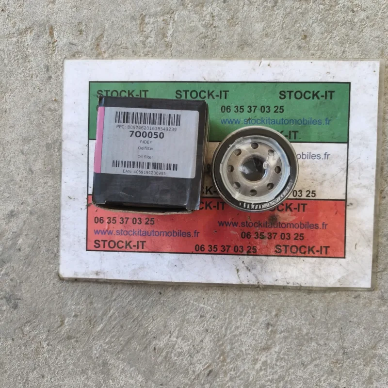 RIDEX 7O0050 Filtre à huile Filtre vissé Renault Clio et twingo