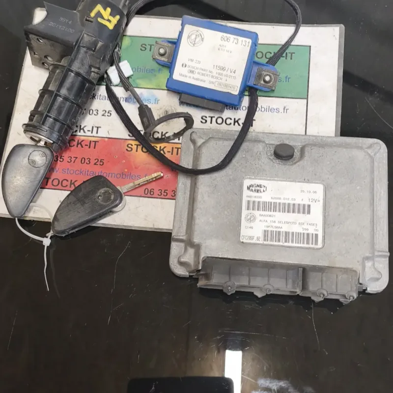 Kit de démarrage et verrouillage ALFA ROMEO 156 2.0 16ch