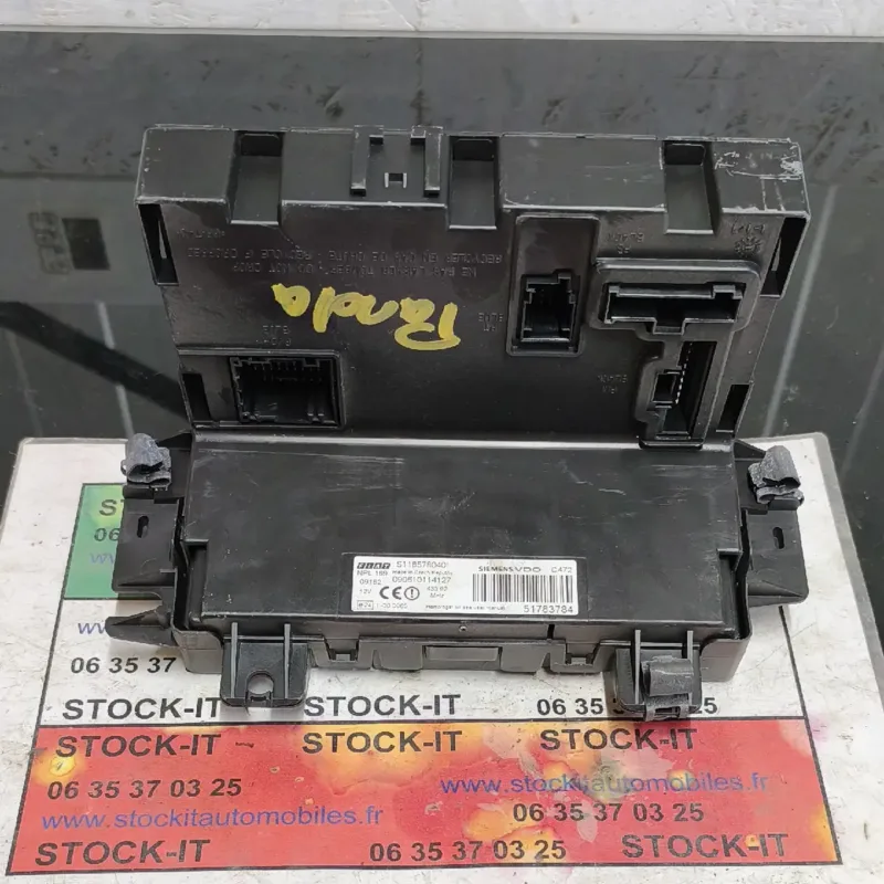 Fiat Panda  Boîte à fusibles 51783784