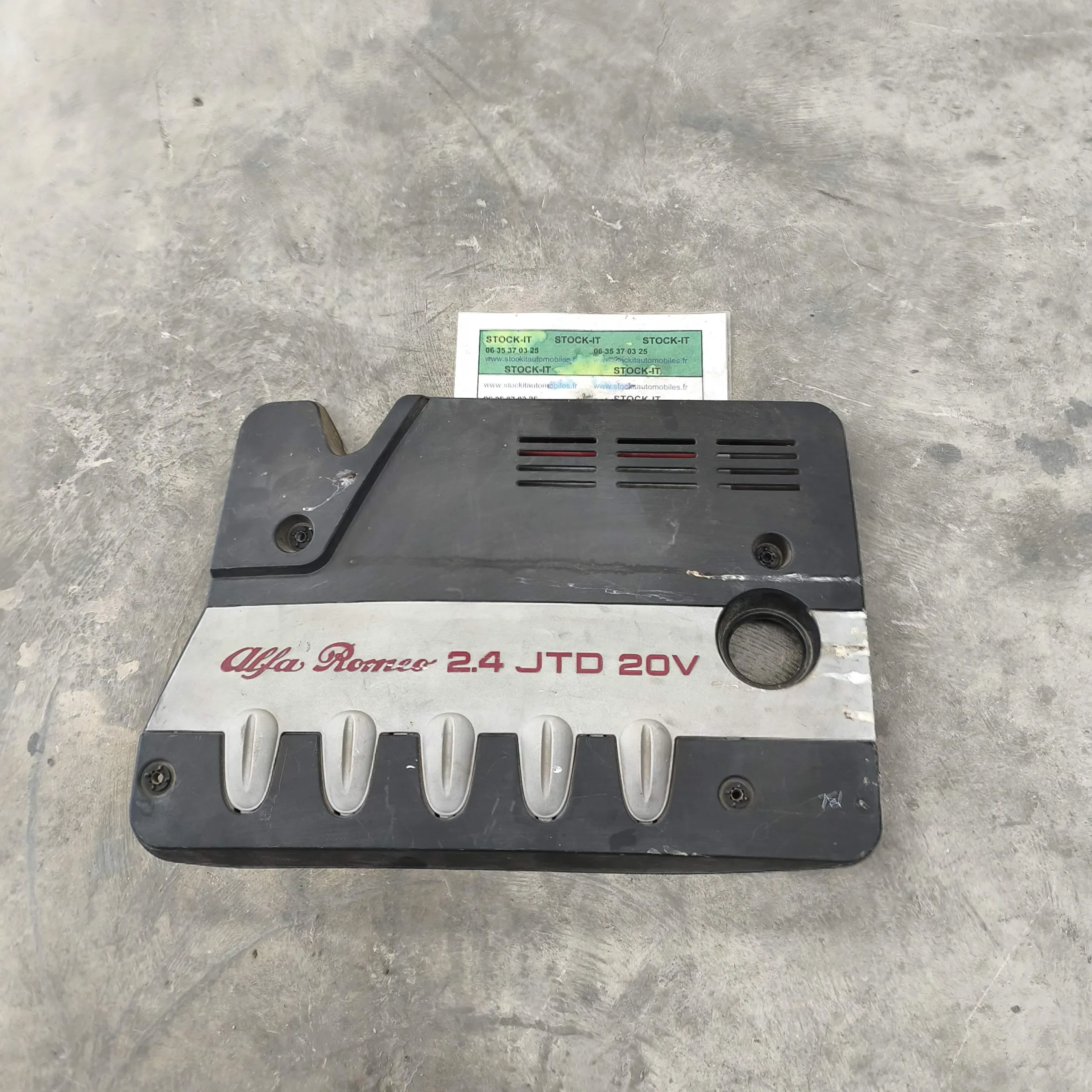 Couvercle cache moteur 2.4 JTD 20V