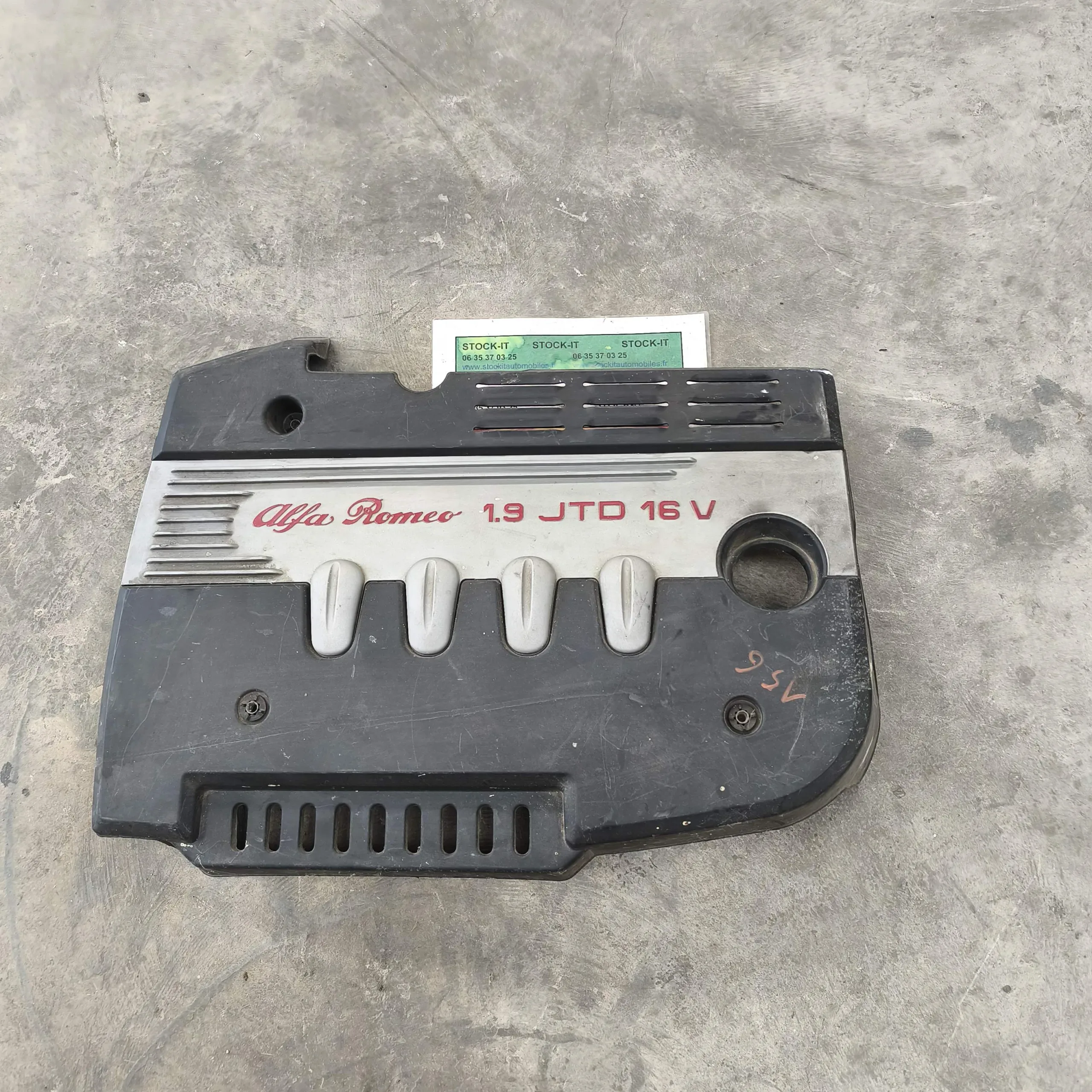 Couvercle cache moteur ALFA ROMEO 1.9 JTD 16V
